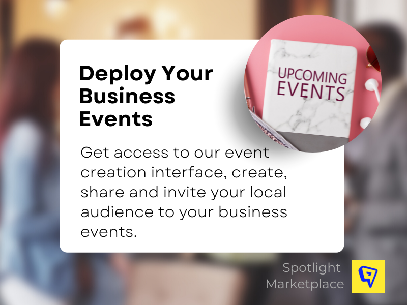 Deploy Your Business Events